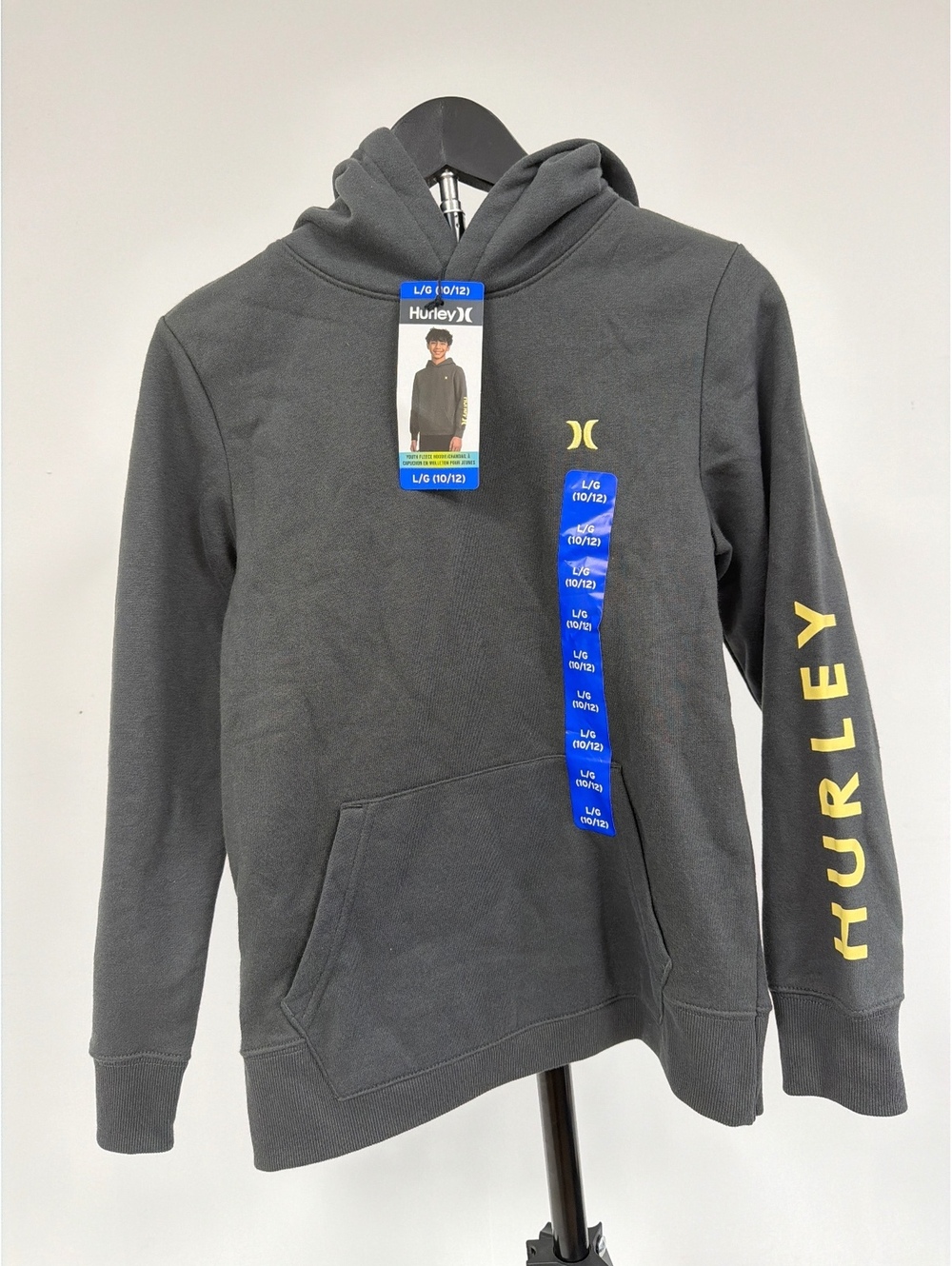 Hurley Youth Fleece Hoodie Size L (10/12)0025